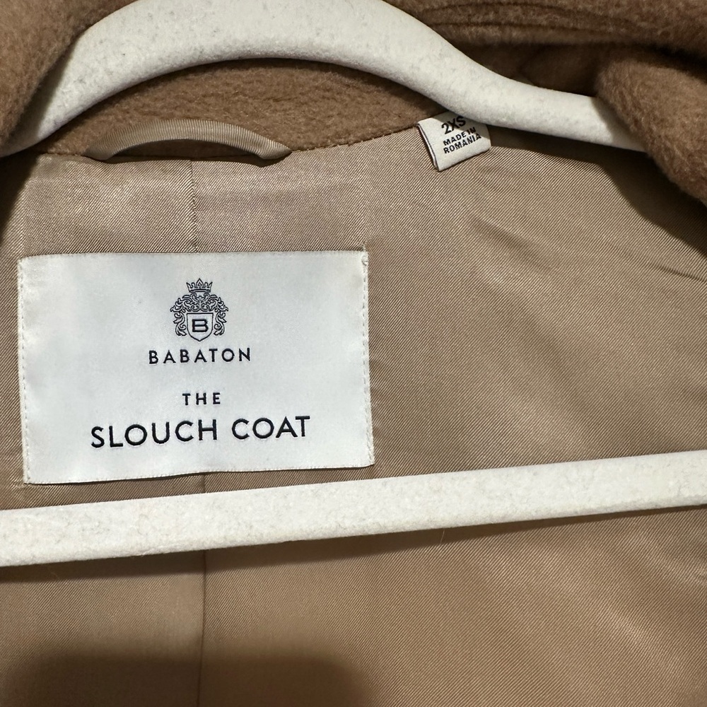 Aritzia Babaton The Slouch Coat (Re-Camel wool) - Picture 10 of 12